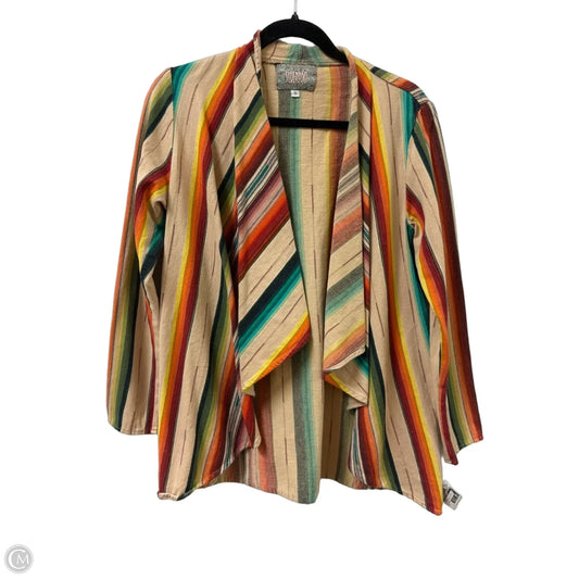 Cardigan By Clothes Mentor In Striped Pattern, Size: S
