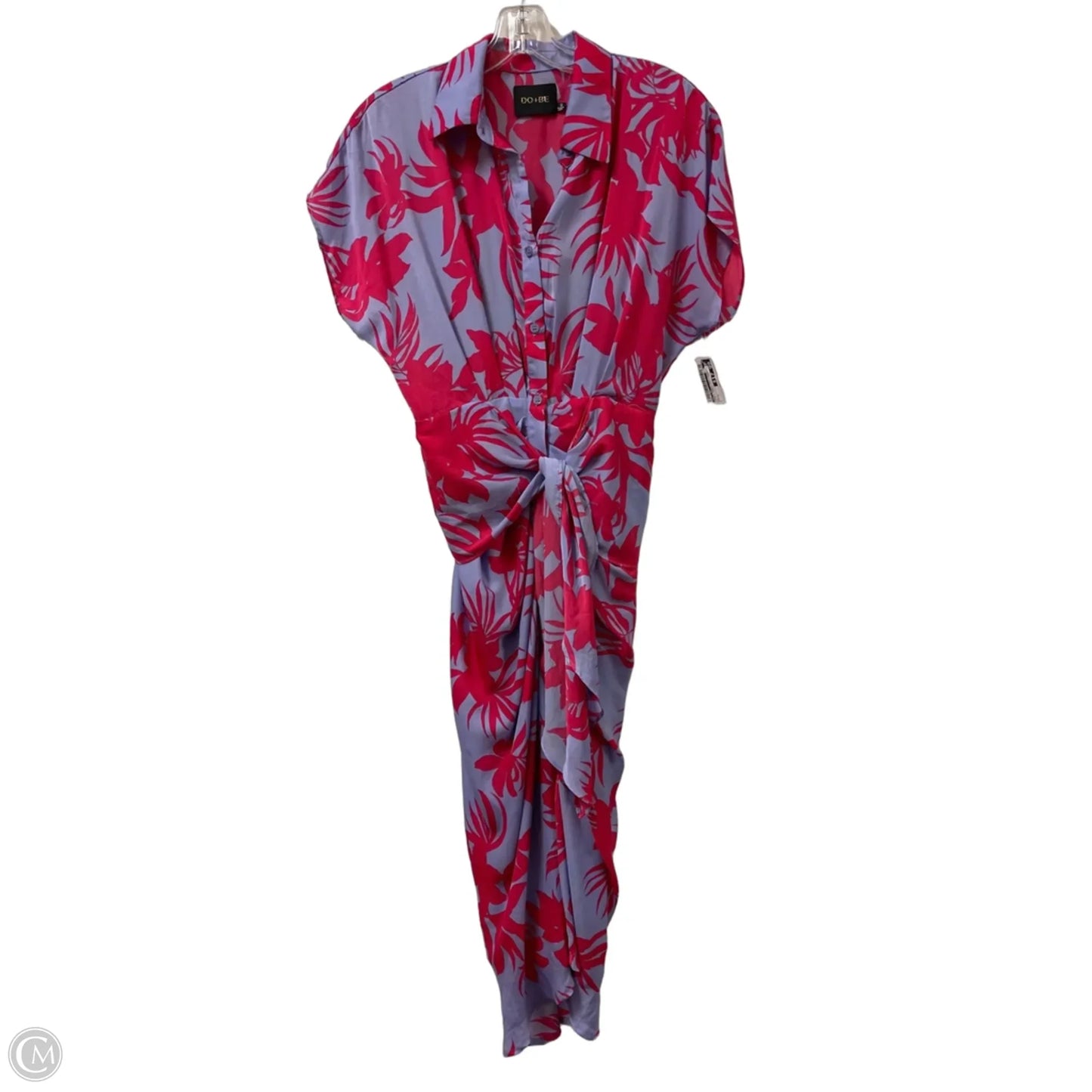 Dress Party Midi By Do + Be In Pink & Purple, Size: S