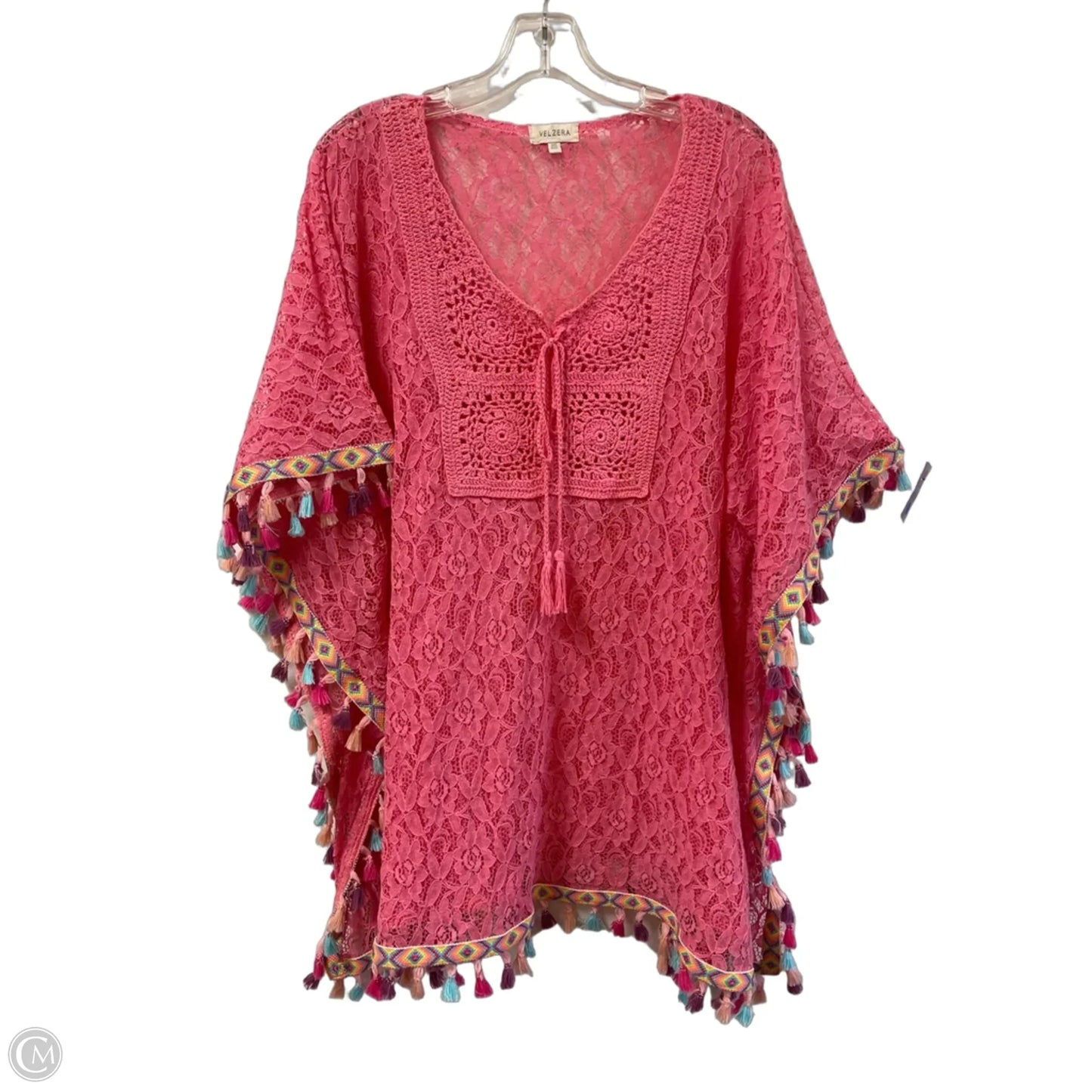 Swimwear Cover-up By Clothes Mentor In Pink, Size: Osfm