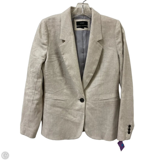Blazer By J. Crew In Tan, Size: Xs