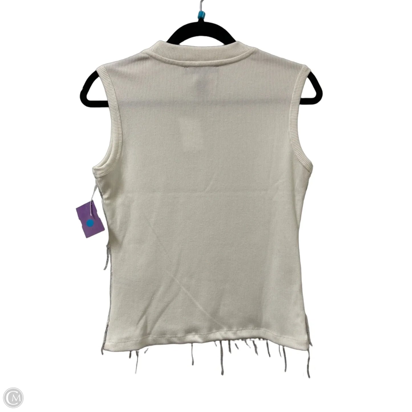 Top Sleeveless By A Love Story In Cream, Size: Xs
