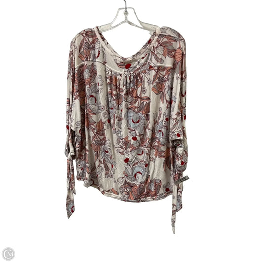 Top Long Sleeve By Free People In Grey, Size: M