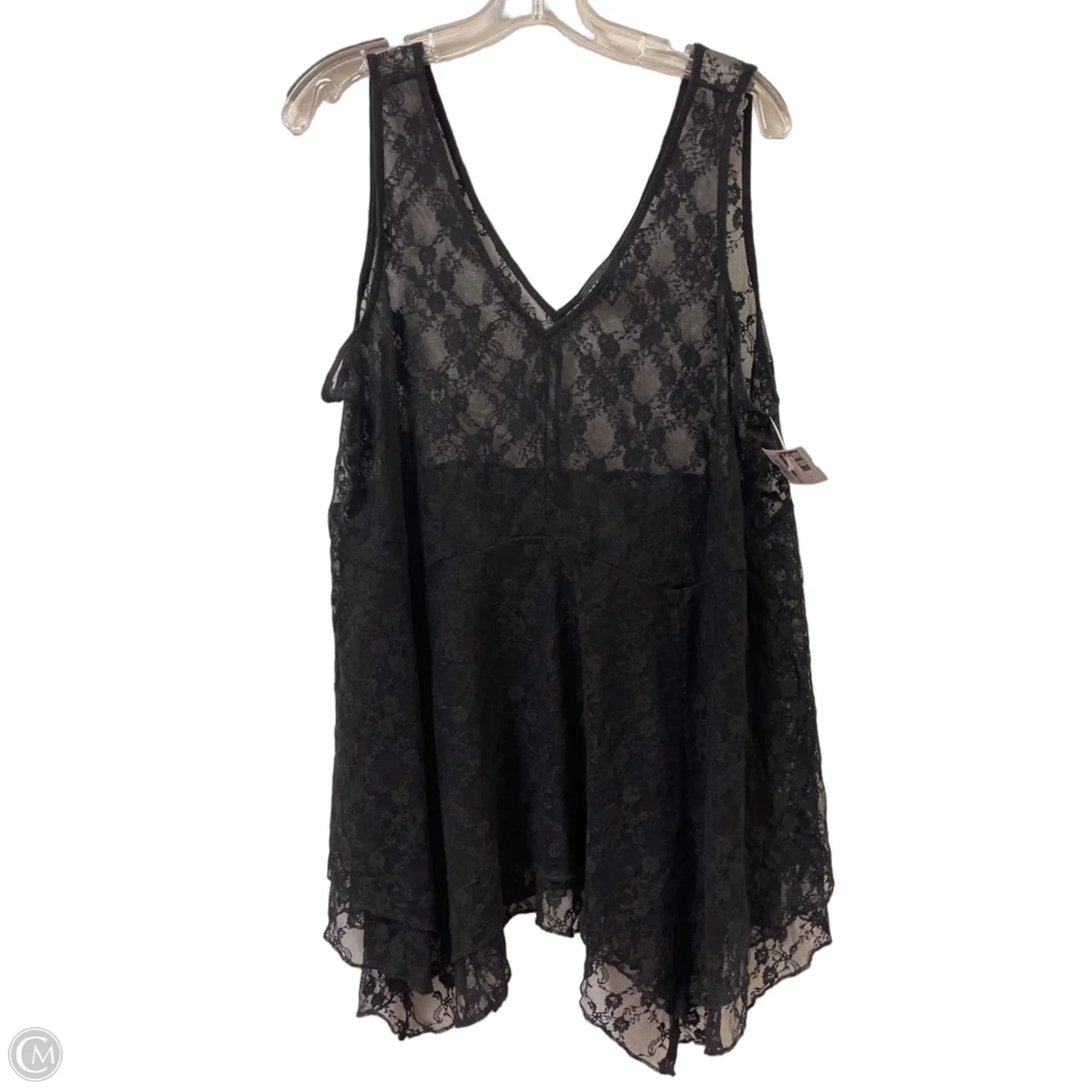 Tunic Sleeveless By Torrid In Black, Size: 3x