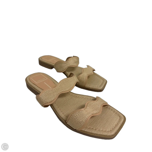 Sandals Flats By Dolce Vita In Tan, Size: 7.5
