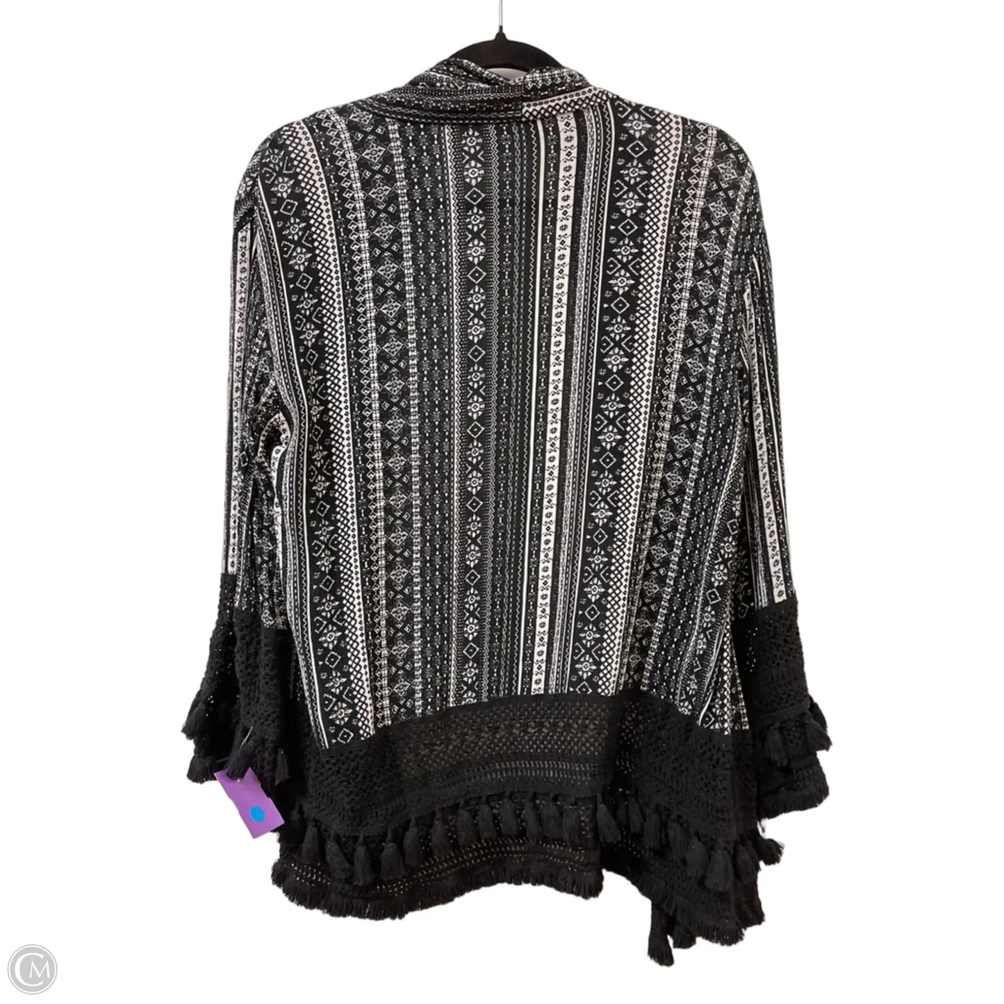 Cardigan By Clothes Mentor In Black, Size: S