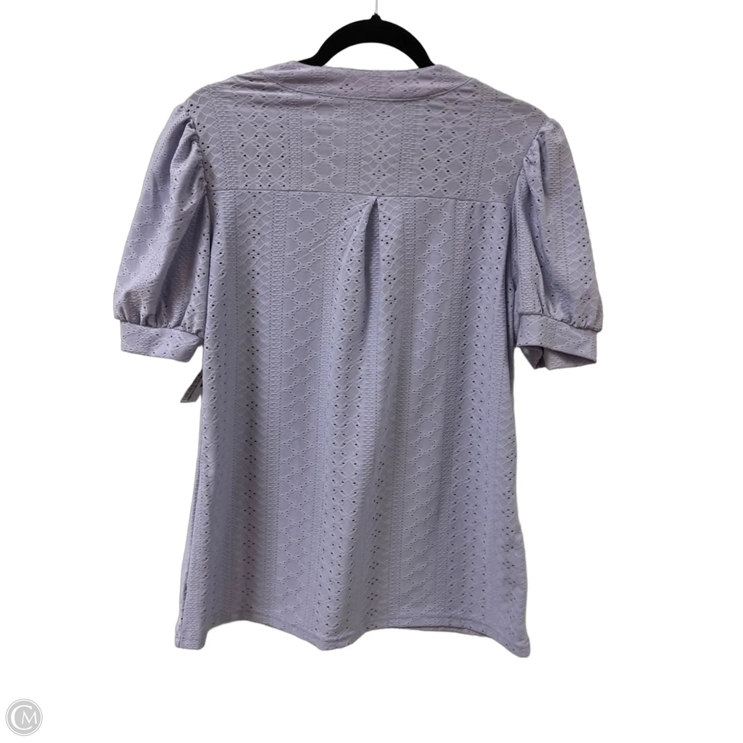 Top Short Sleeve By Clothes Mentor In Purple, Size: M