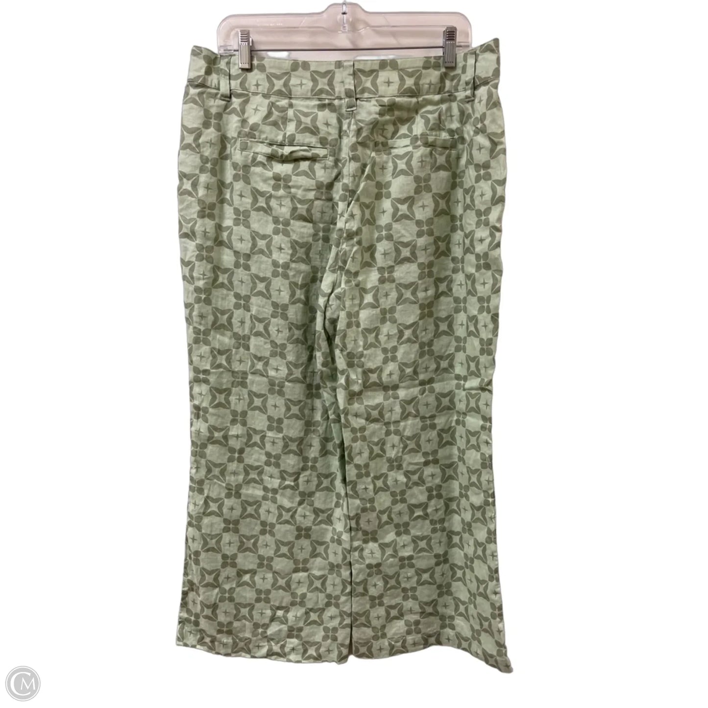 Pants Cropped By Crown And Ivy In Green, Size: 12