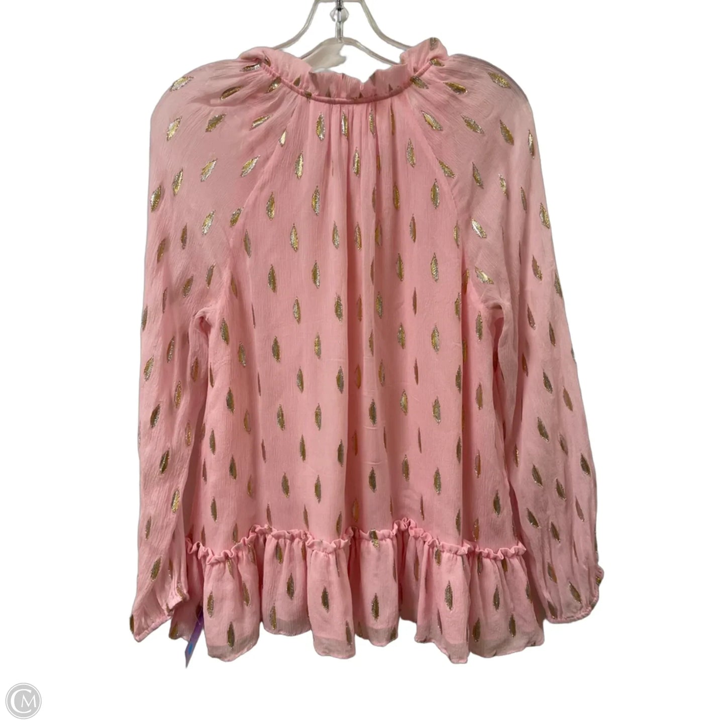 Blouse Designer By Lilly Pulitzer In Pink, Size: M