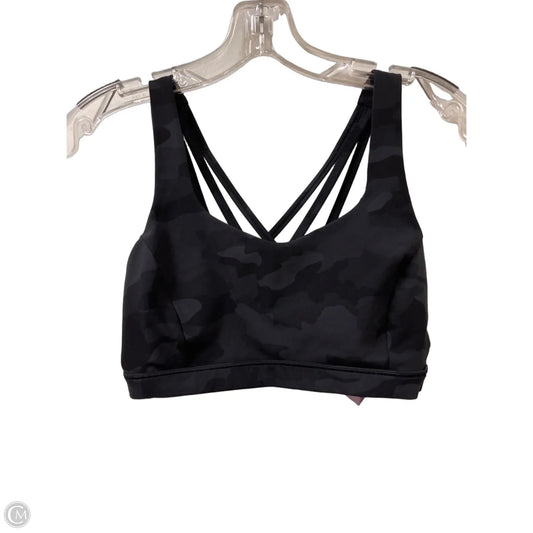 Athletic Bra By Lululemon In Black, Size: 6