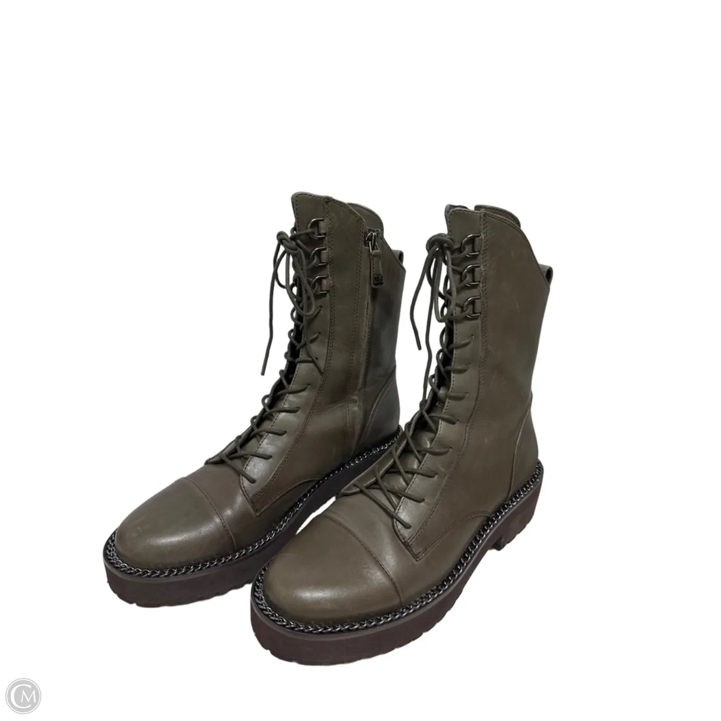Boots Combat By Sam Edelman In Grey, Size: 10