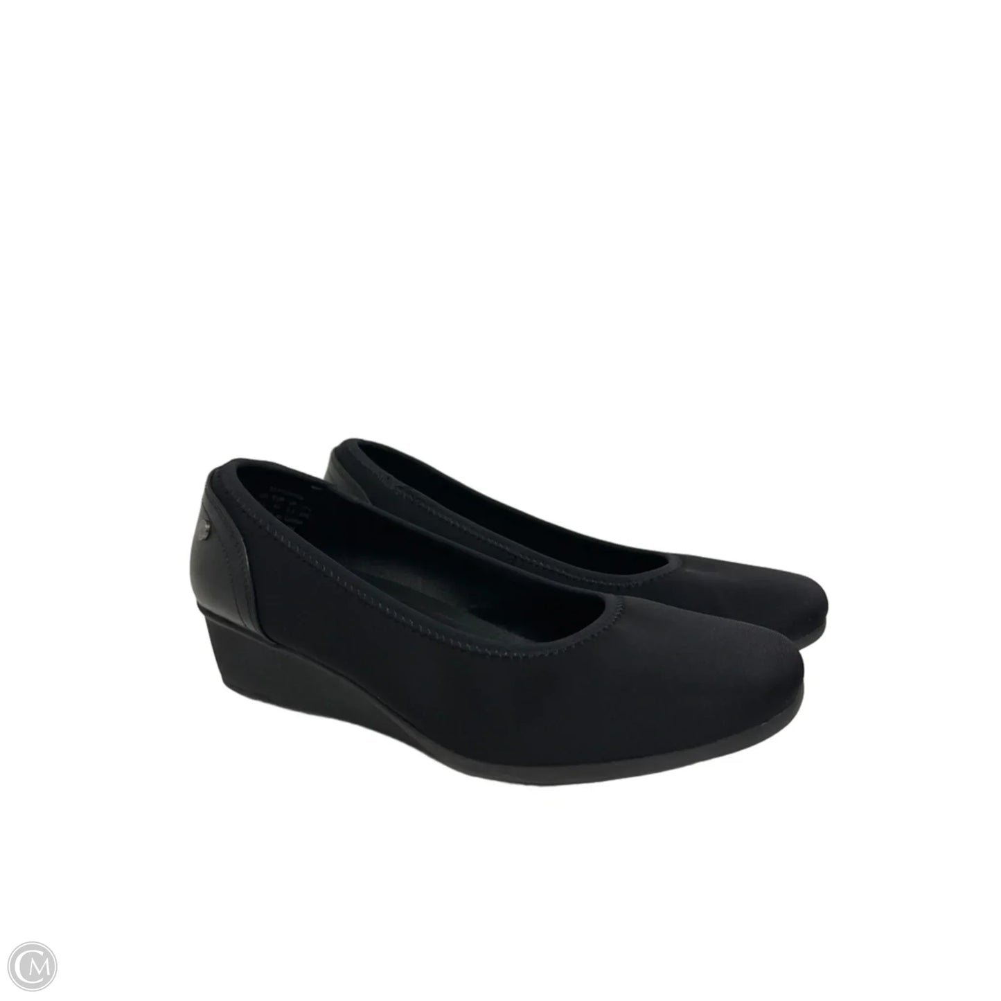 Shoes Heels Wedge By Dream Pairs In Black, Size: 8.5