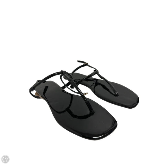 Sandals Flip Flops By Clothes Mentor In Black, Size: 7