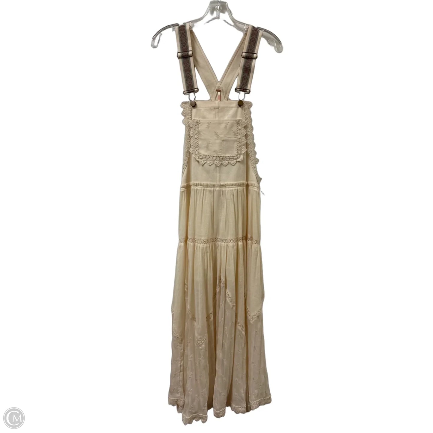 Dress Party Long By Free People In Cream, Size: Xs