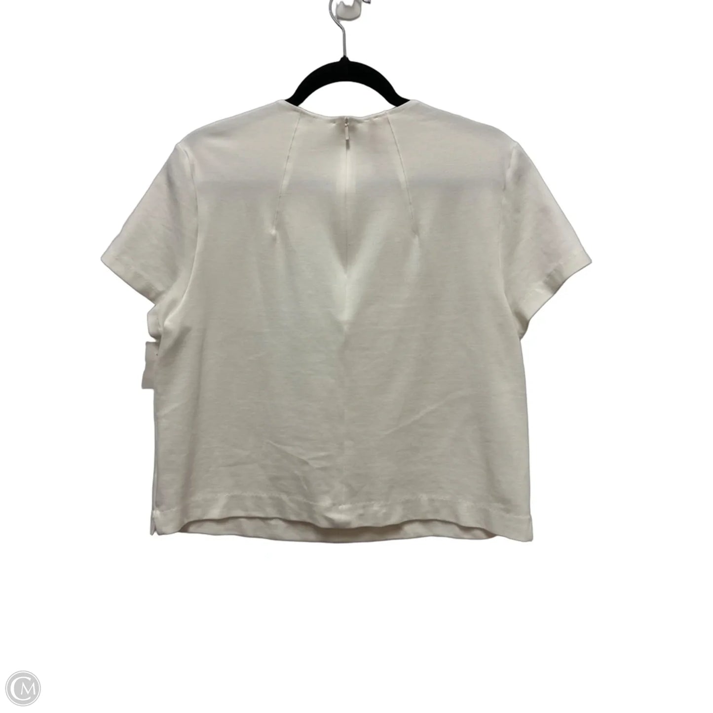 Top Short Sleeve By Spanx In White, Size: L