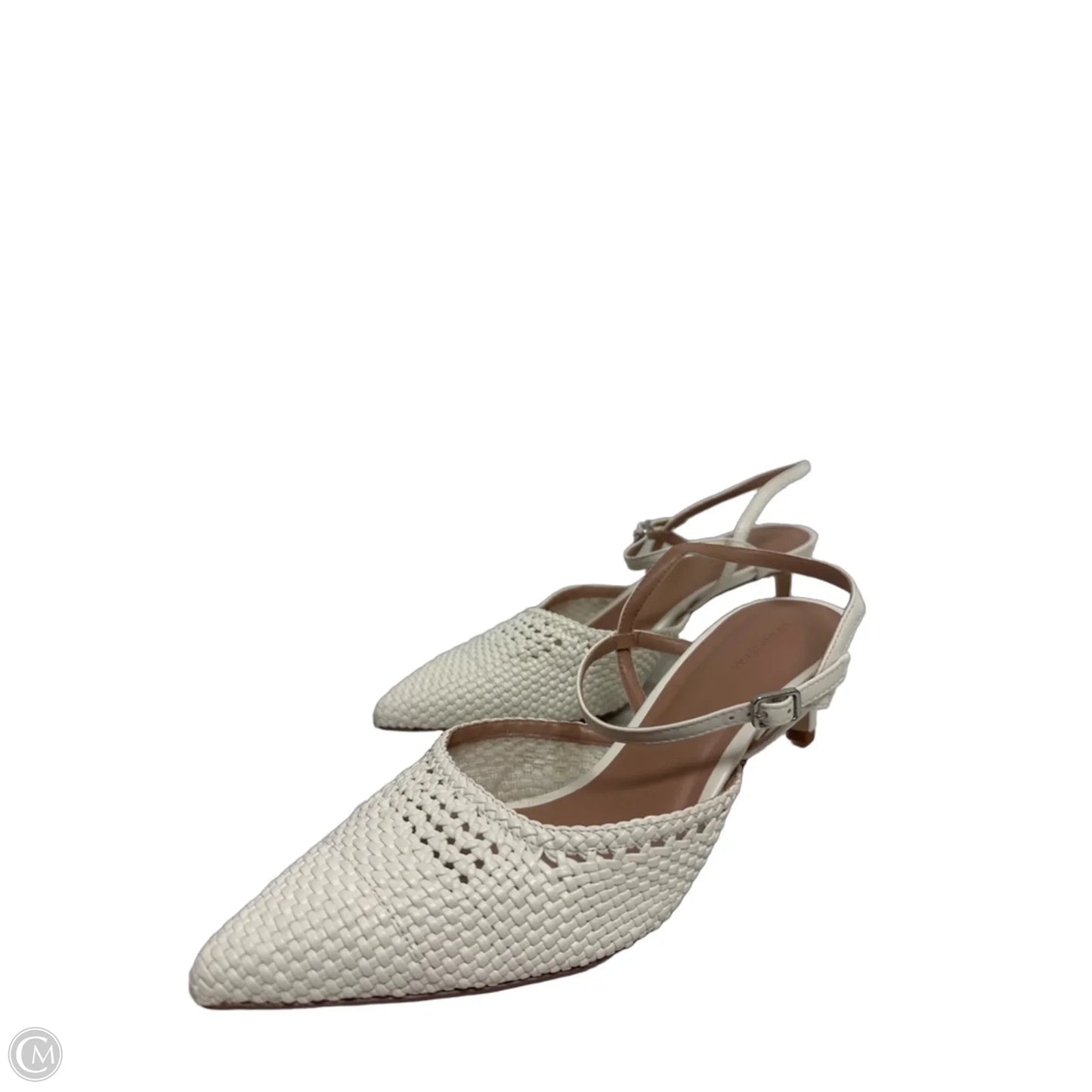 Shoes Heels Kitten By Nordstrom In Cream, Size: 9.5