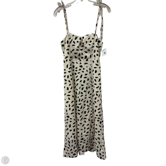 Dress Party Midi By Lulus In Cream, Size: Xs