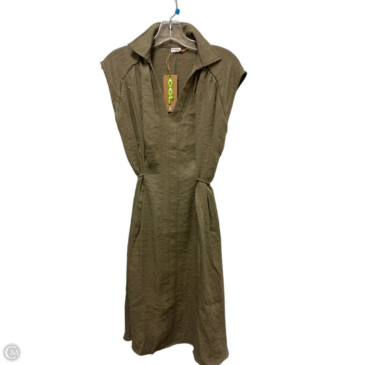 Dress Party Midi By Ogl In Green, Size: M