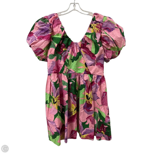 Dress Party Short By Express In Pink, Size: L