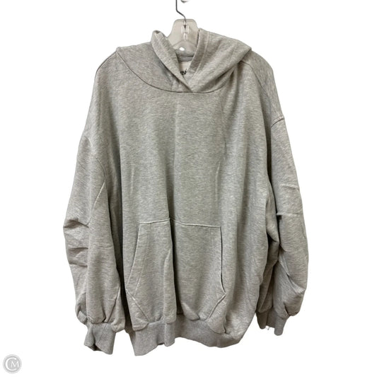 Sweatshirt Hoodie By Aerie In Grey, Size: Xl