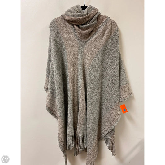 Shawl By Anthropologie In Grey, Size: Xl