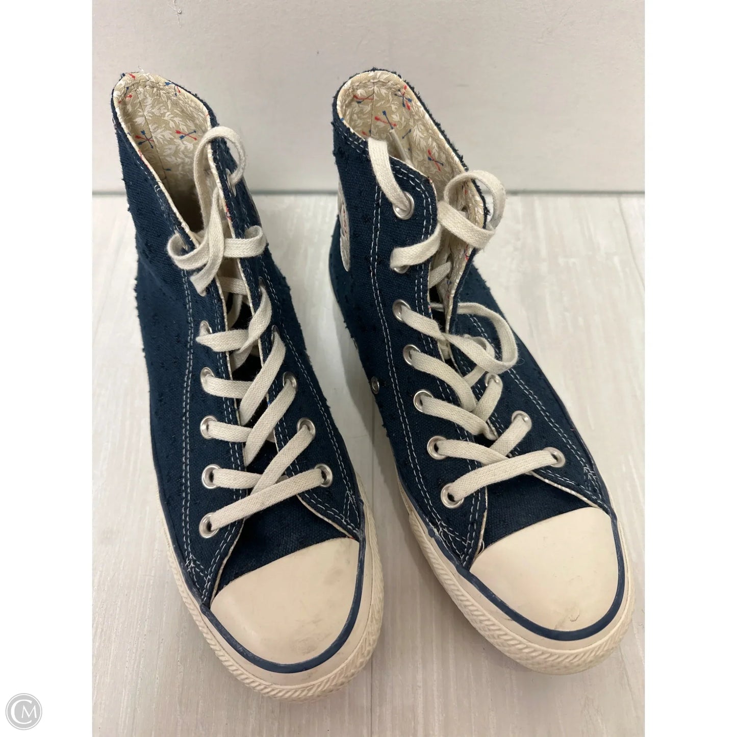 Shoes Sneakers By Converse In Navy, Size: 7