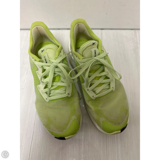 Shoes Athletic By Reebok In Green, Size: 7
