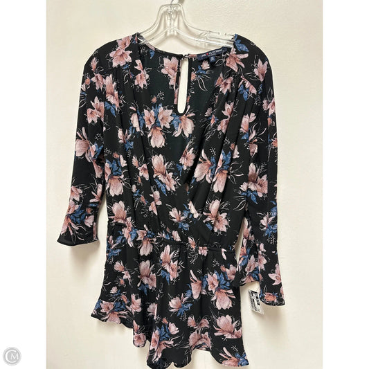 Romper By One Clothing In Black, Size: S