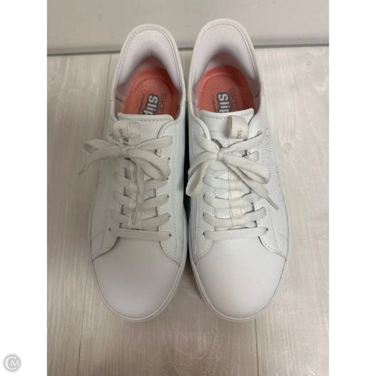 Shoes Athletic By Skechers In White, Size: 8.5
