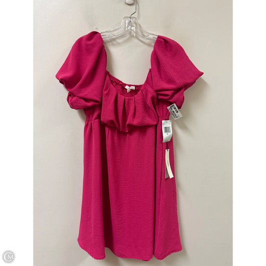 Dress Casual Short By June & Hudson In Pink, Size: Xl