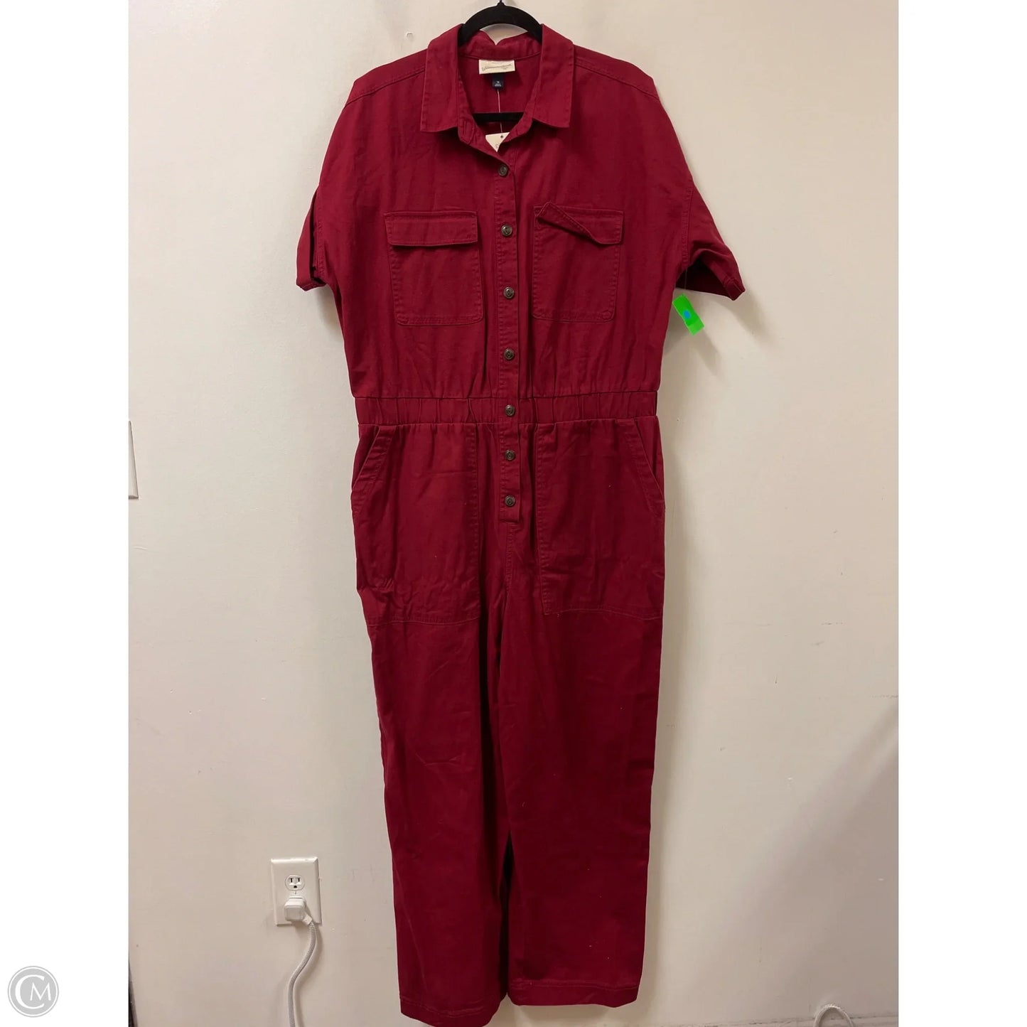 Jumpsuit By Universal Thread In Red, Size: Xl
