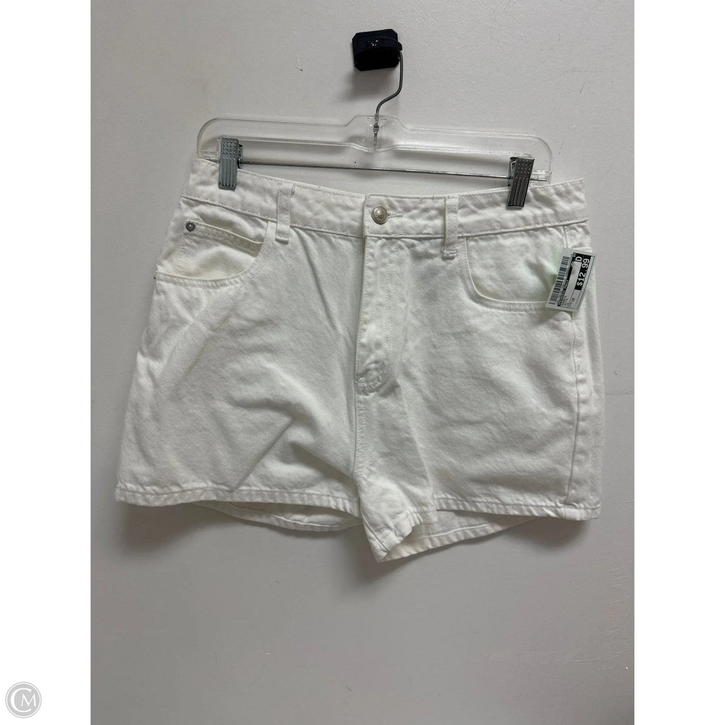 Shorts By Princess Polly In White, Size: 10