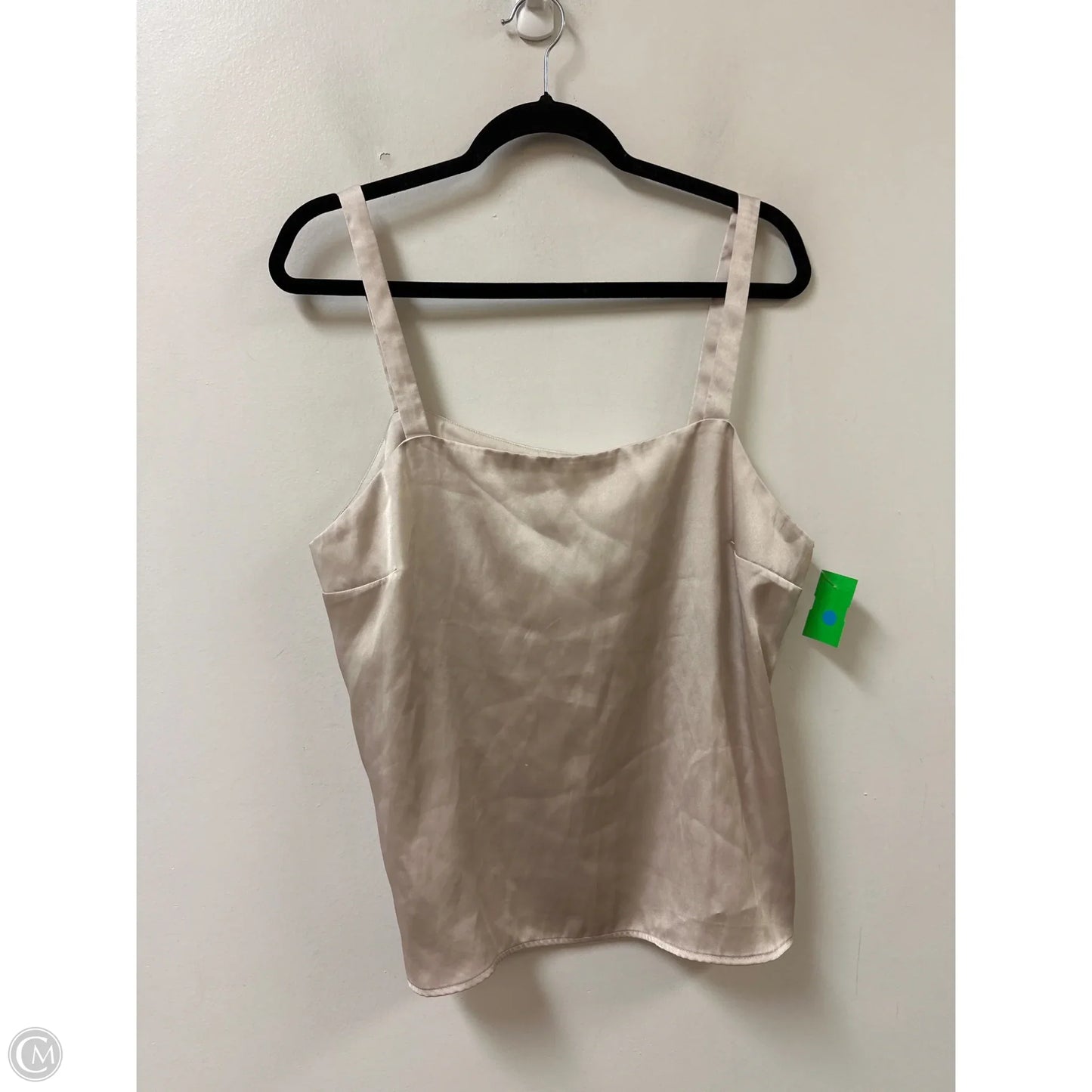 Top Sleeveless By Express In Cream, Size: L