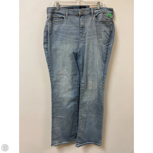 Jeans Boot Cut By Not Your Daughters Jeans In Blue, Size: 16