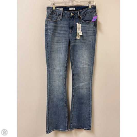 Jeans Skinny By Vigoss In Blue Denim, Size: 4