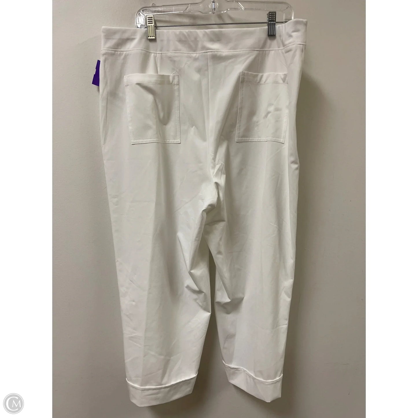 Pants Wide Leg By Chicos In White, Size: 16