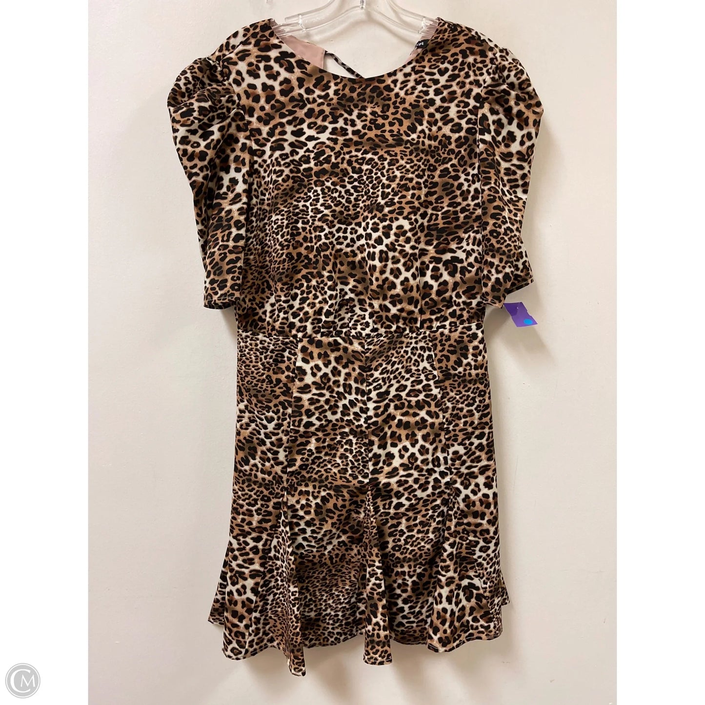 Dress Casual Midi By Sugar Lips In Animal Print, Size: L