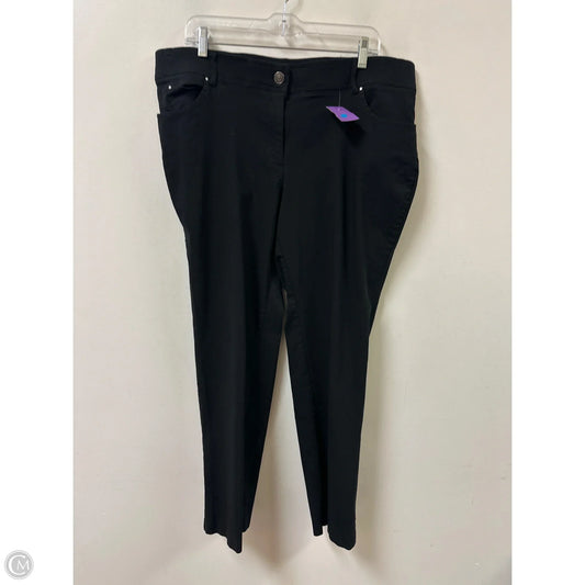 Pants Dress By 89th And Madison In Black, Size: 16