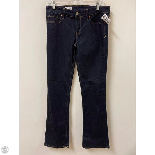 Jeans Boot Cut By Gap In Blue Denim, Size: 8