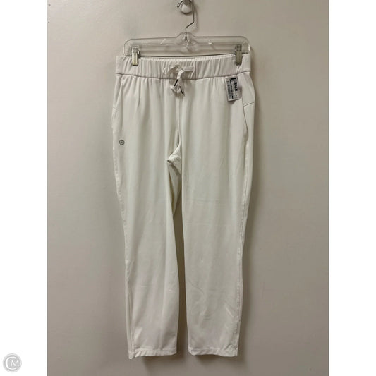 Athletic Pants By Clothes Mentor In White, Size: M