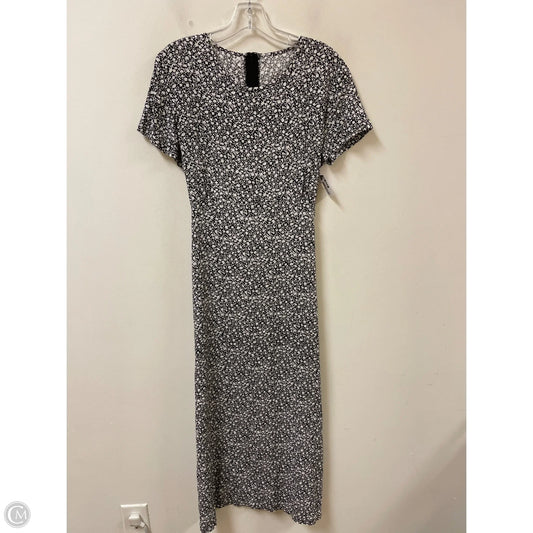 Dress Casual Maxi By Clothes Mentor In Black & White, Size: M