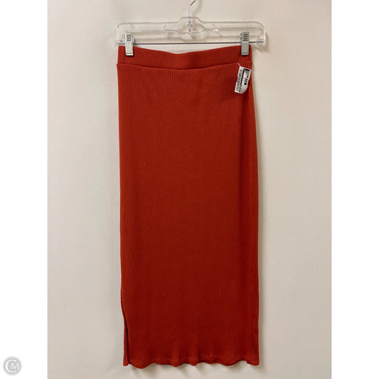 Skirt Maxi By Old Navy In Orange, Size: 2