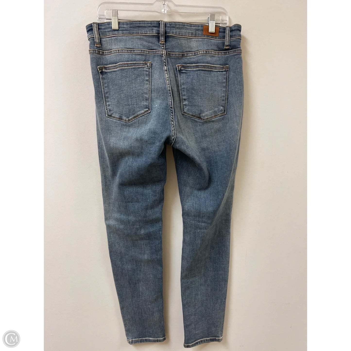 Jeans Skinny By Judy Blue In Blue Denim, Size: 12