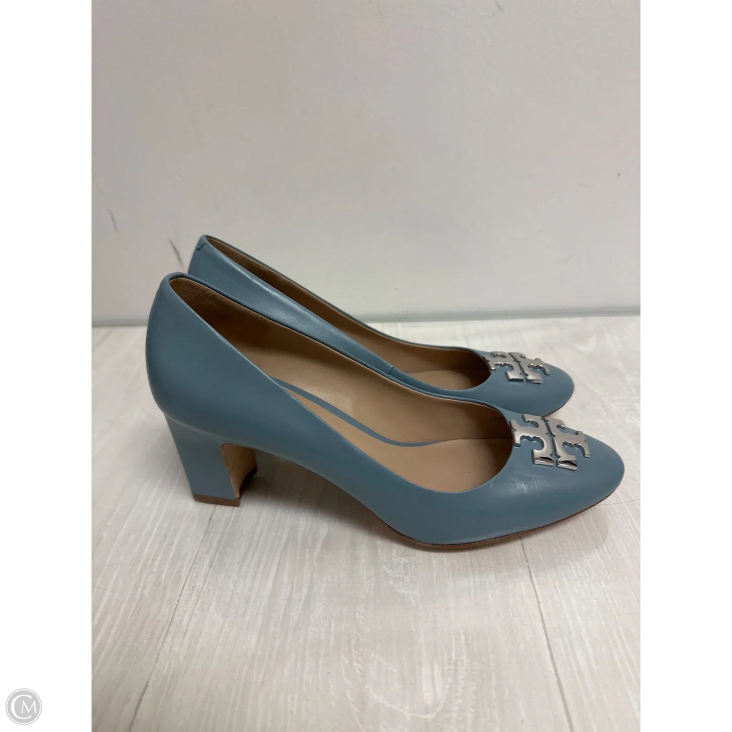 Shoes Designer By Tory Burch In Blue, Size: 9
