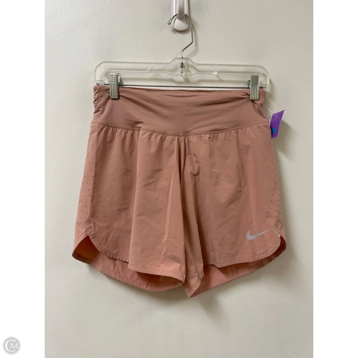 Athletic Shorts By Nike In Pink, Size: S