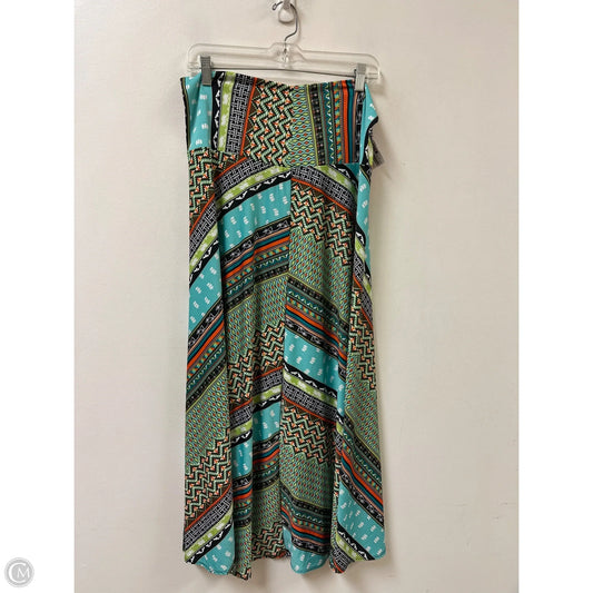 Skirt Maxi By Clothes Mentor In Multi-colored, Size: 10