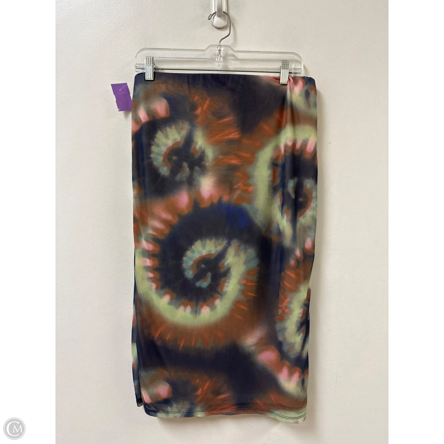 Skirt Maxi By Afrm In Tie Dye Print, Size: L