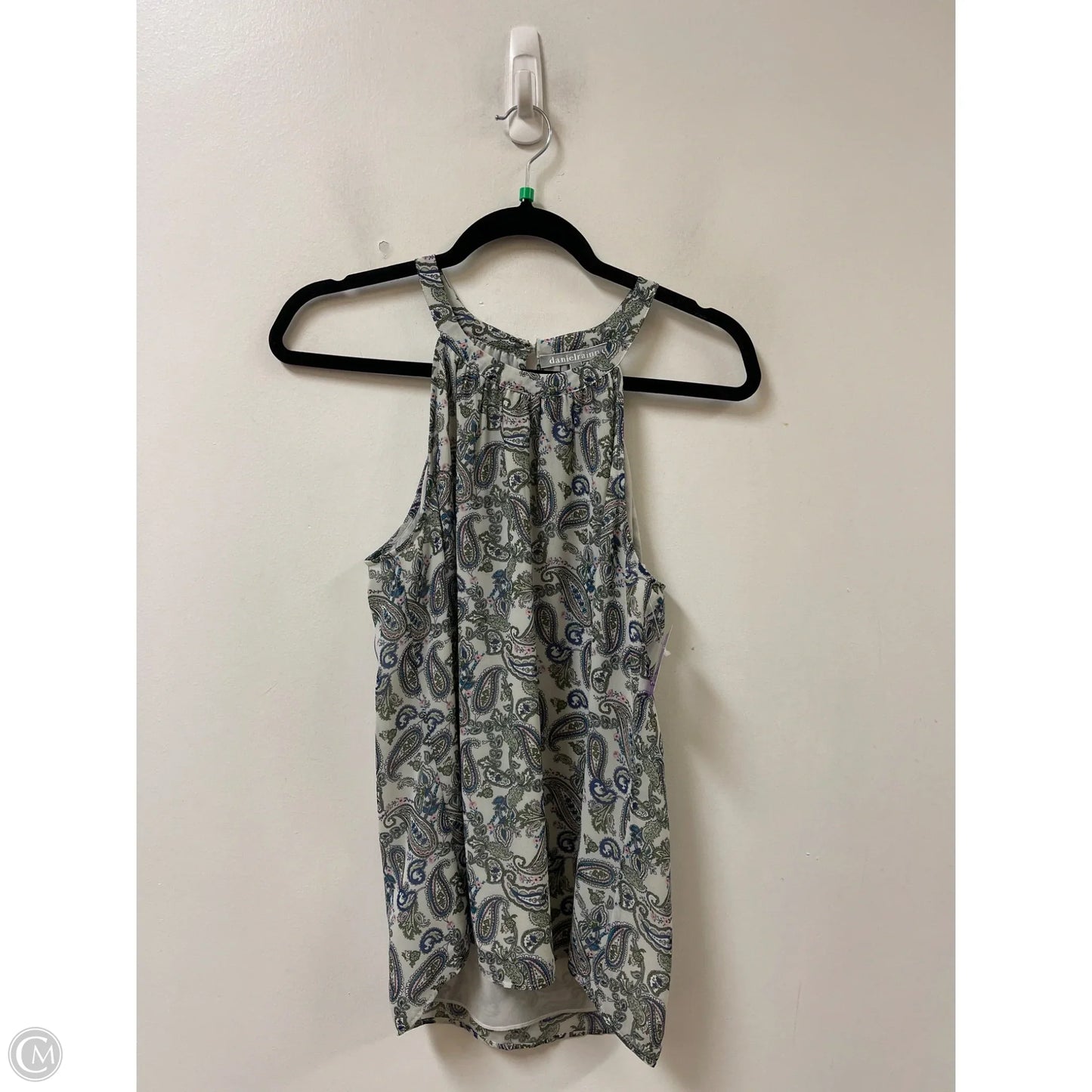Top Sleeveless By Daniel Rainn In Green, Size: Mp