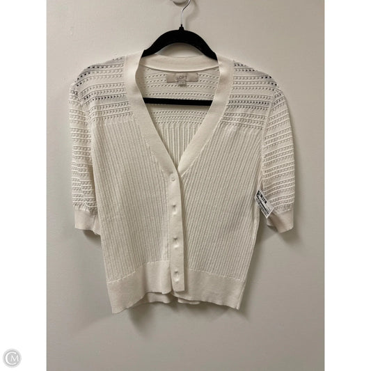 Sweater By Loft In White, Size: M