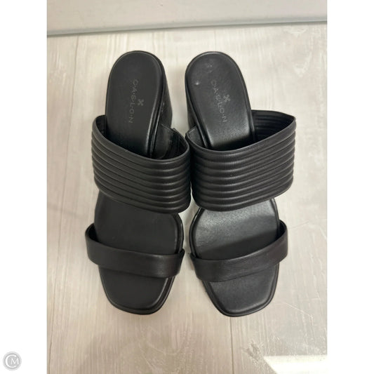 Shoes Heels Wedge By Caslon In Black, Size: 6.5