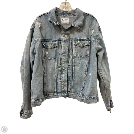 Jacket Denim By Old Navy In Blue Denim, Size: Xl